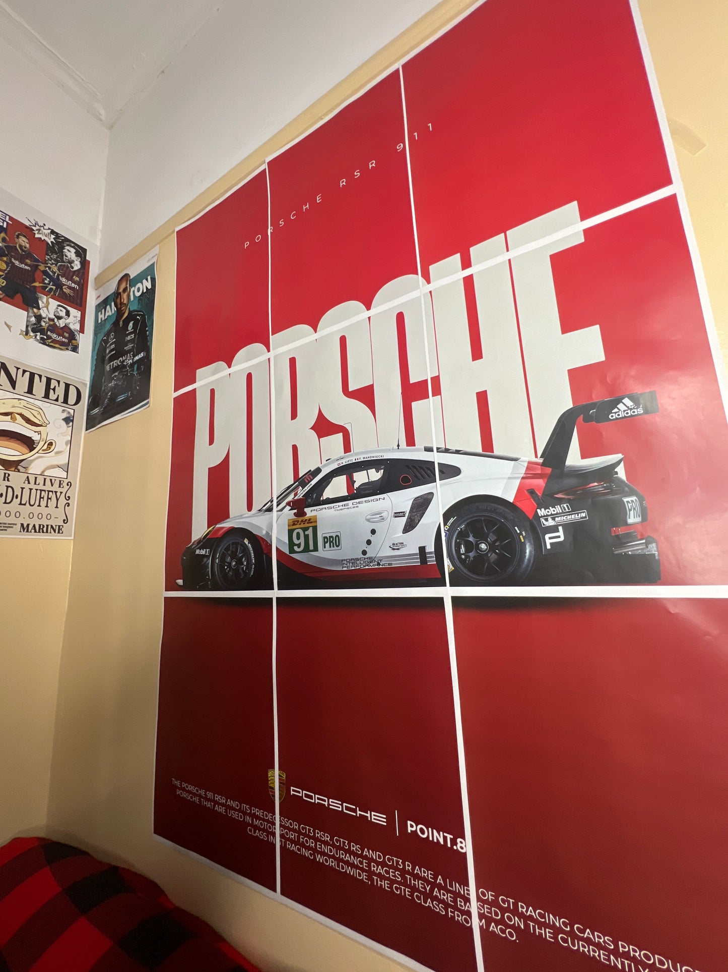 Porsche RSR 911 – 9-in-1 Wall Poster | Motorsport Edition