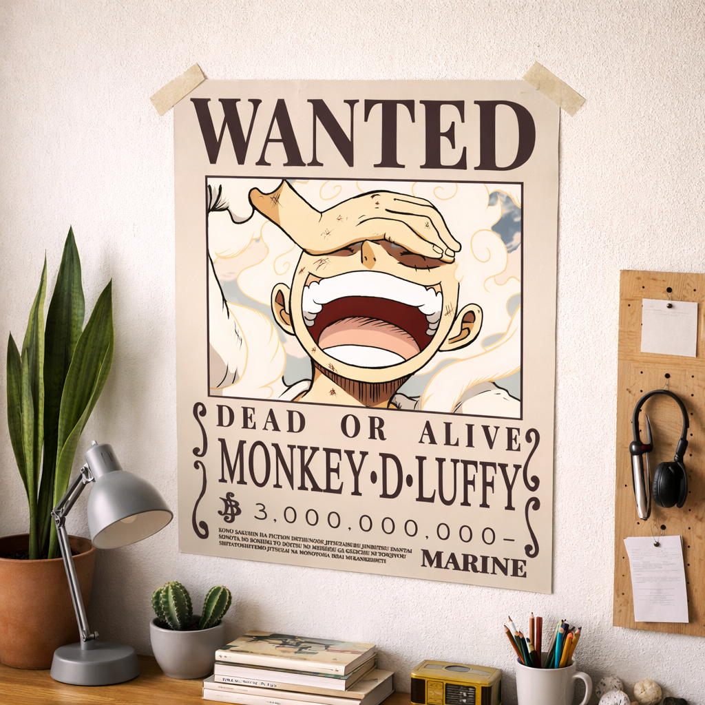 Luffy Yonko Bounty Poster