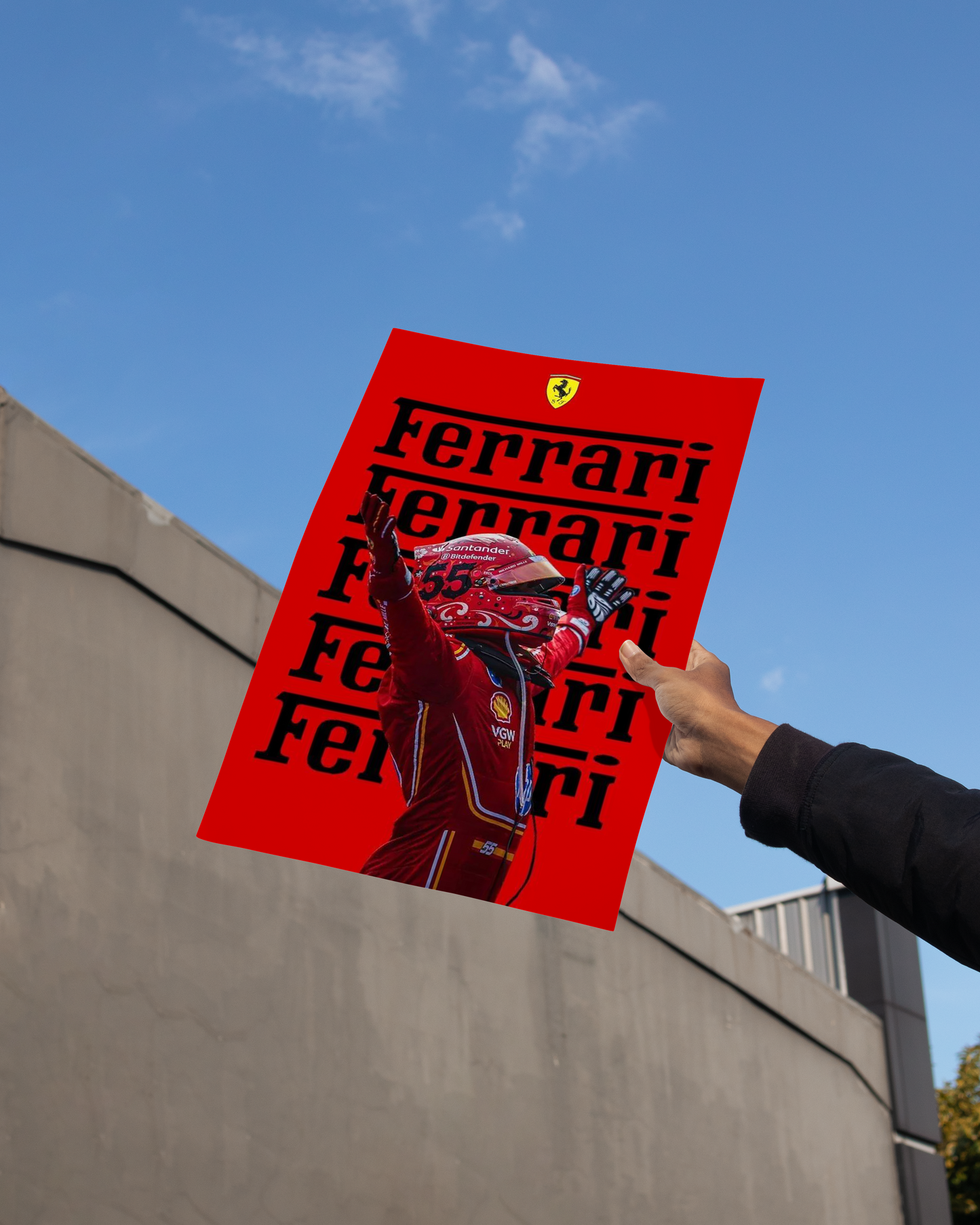Ferrari F1 Poster