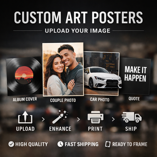 Custom Posters - Upload Your images