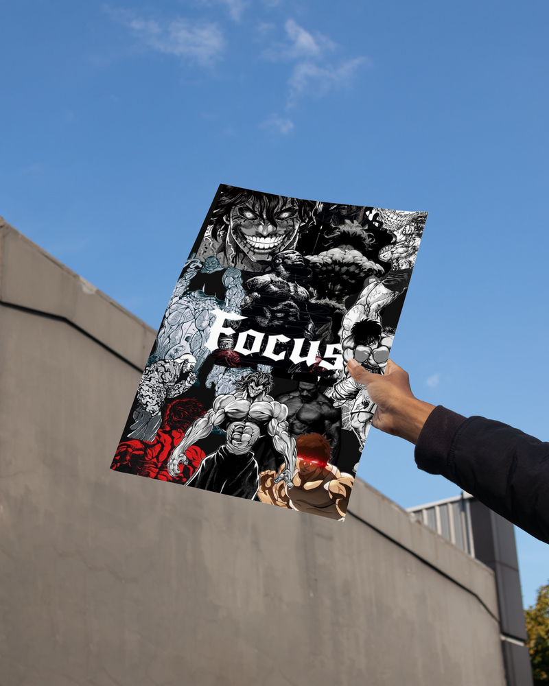 Baki Poster - Focus