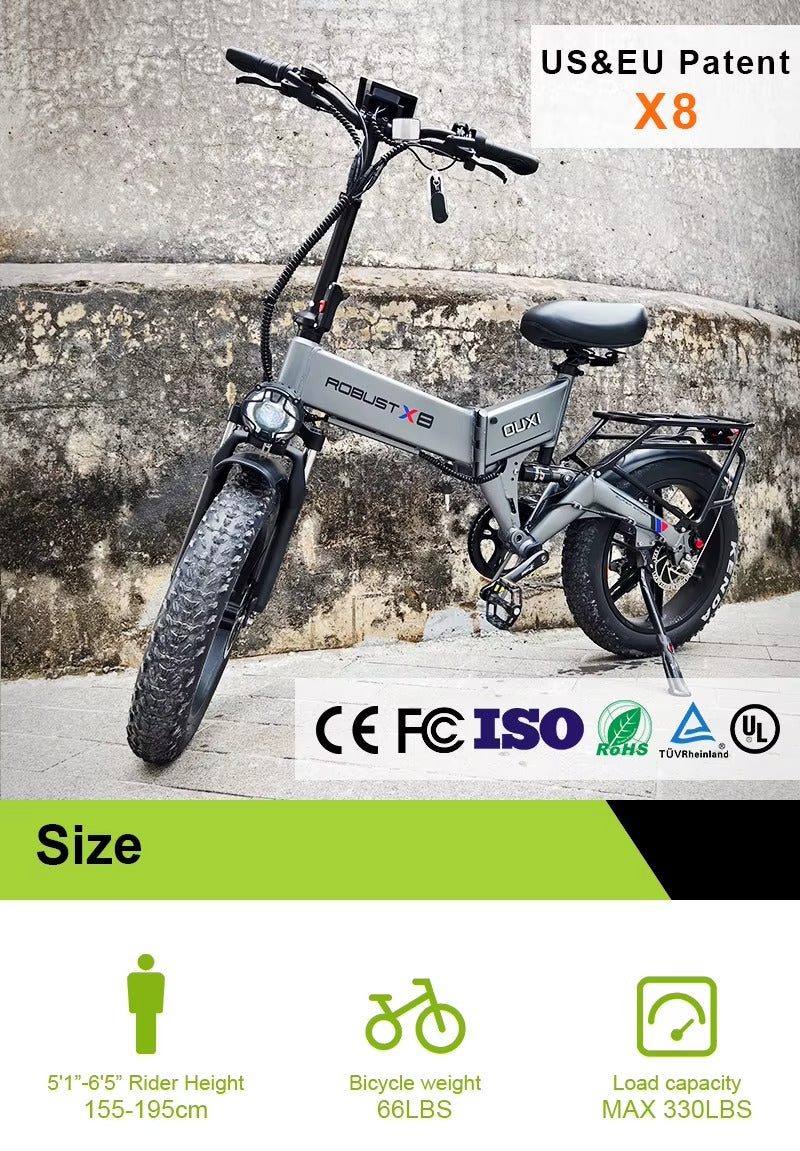 Robust X8 Foldable eBike